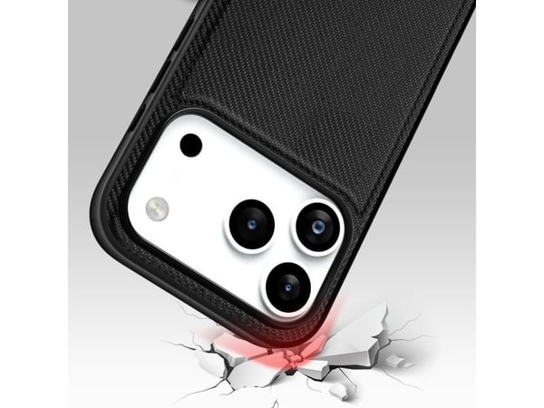 nevox 2528, Mobilskal, Apple, iPhone 17 Pro, 16 cm (6.3"), Svart