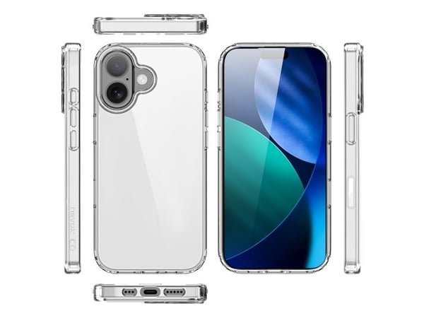 nevox 2518, Suojus, Apple, iPhone 17, 16 cm (6.3"), Läpinäkyvä