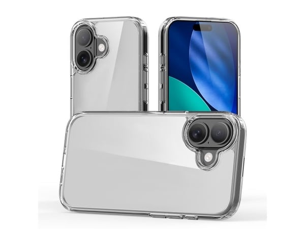 nevox 2518, Suojus, Apple, iPhone 17, 16 cm (6.3"), Läpinäkyvä