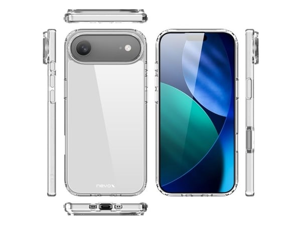 nevox 2511, Etui, Apple, iPhone 17 Air, 16,8 cm (6.6"), Gjennomsiktig