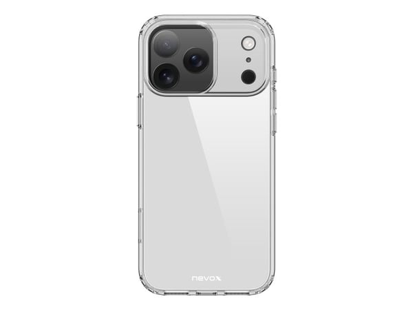 nevox 2513, Suojus, Apple, iPhone 17 Pro Max, 17,5 cm (6.9"), Läpinäkyvä
