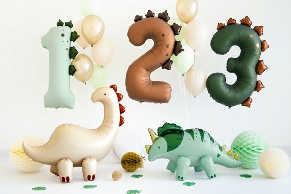 PartyDeco FB263, Lekeballong, Folie, Flerfarget, Bilde, Universell, Dyr