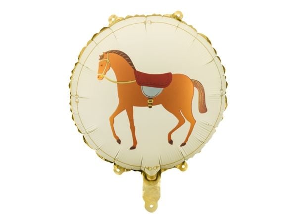 Folieballong med hest, 35 cm