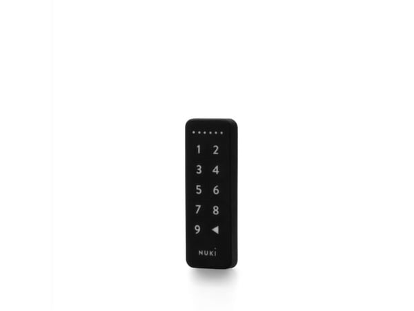 Nuki 9120072080609, Smartdørlås, Kode, Sort, IP65, CR2032, 2 stykker