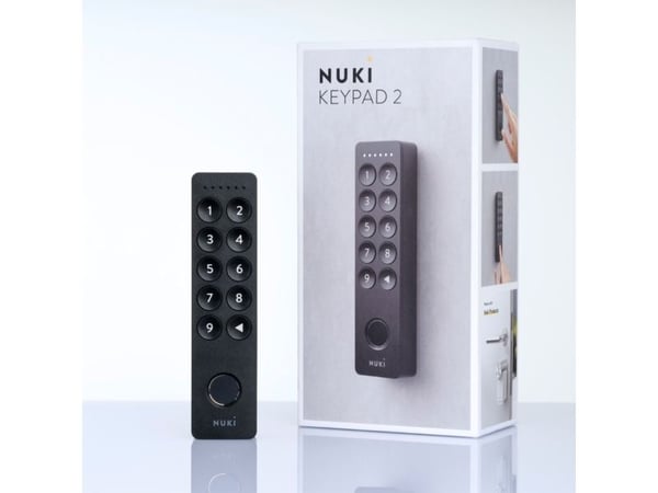 Nuki Keypad 2.0, Bluetooth, Sort, Trykknapper, 10 m, AAA, Alkalinsk