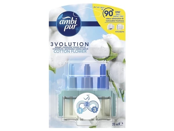 Ambi Pur 3Volution COTTON FLOWER refill