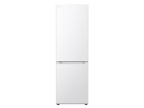 LG GBV21L0ESW - Kylskåp/frys - bottenfrysskåp - bredd: 59.5 cm - djup: 68.2 cm - höjd: 186 cm - 344 liter - Klass E - vit