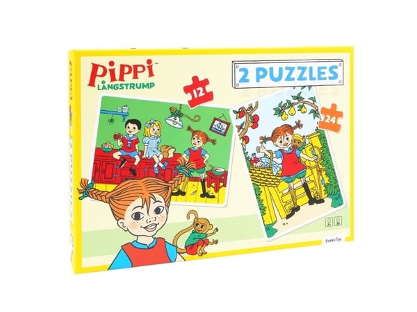 Pippi Langstrømpe – 2 puslespill