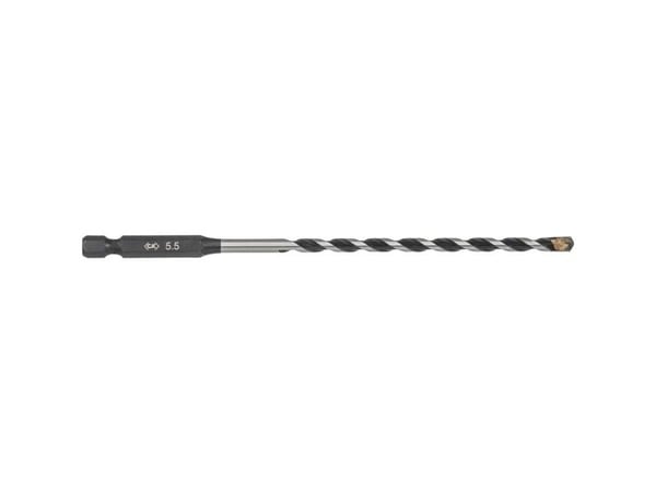 C.K T3114 05515 metallfräsborr 5.5 mm total längd 150 mm sexkantskaft (1 st)