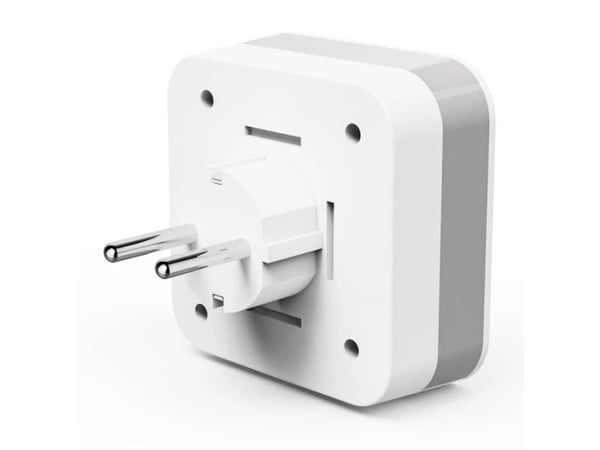 Hama 00223507, Pluggbart nattlys, Hvit, Varm hvit, Baderom, Soverom, Barnerom, Korridor, Trapper, IP20, LED