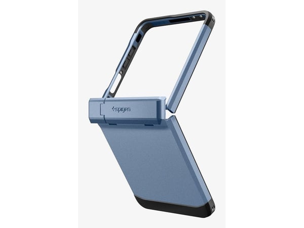 Spigen Tough Armor Pro MagSafe-etui til Samsung Galaxy Z Flip 7, blå