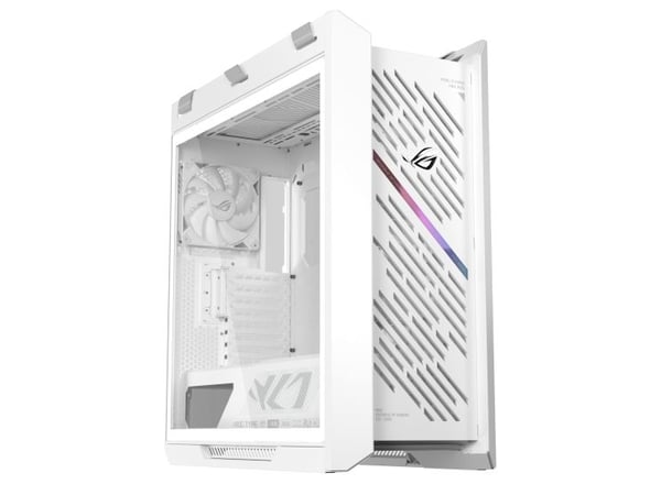 ASUS ROG Strix Helios II - White Edition - mid tower - utvidet ATX (E-ATX) - sidepanel med vindu (herdet glass) - ingen strømforsyning (ATX) - USB/lyd