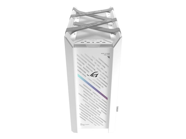ASUS ROG Strix Helios II - White Edition - mid tower - utvidet ATX (E-ATX) - sidepanel med vindu (herdet glass) - ingen strømforsyning (ATX) - USB/lyd