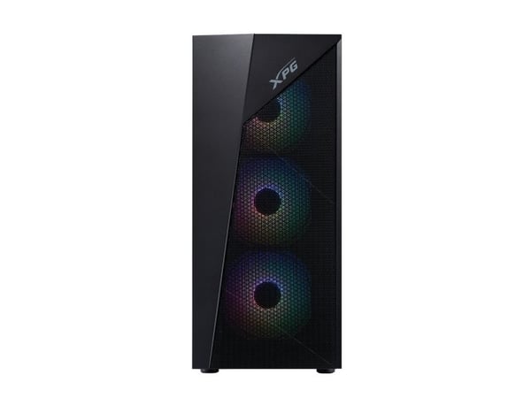XPG LANDER 500, Midi Tower, PC, Svart, ATX, Micro ATX, Mini-ITX, SPCC, Herdet glass, Spilling