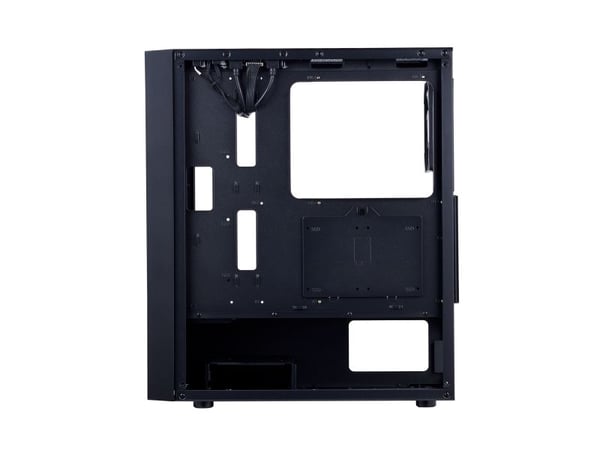 XPG LANDER 500, Midi Tower, PC, Svart, ATX, Micro ATX, Mini-ITX, SPCC, Herdet glass, Spilling