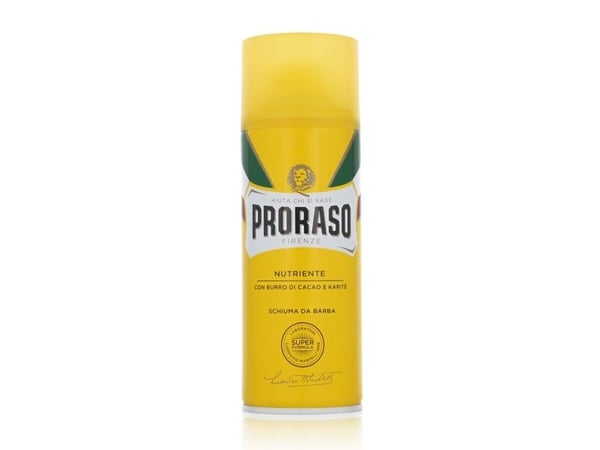 Proraso Shaving Foam Nourishing, Parranajovoide, Miesten, Kuiva iho, 400 ml, Kosteuttava, Ravitseva, Pullo