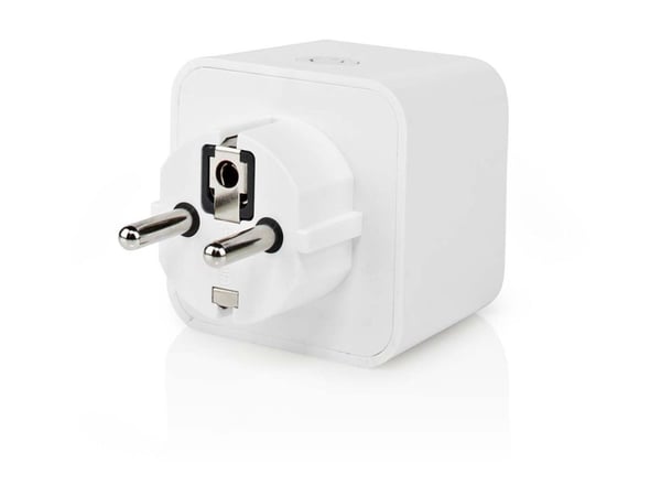 Nedis SmartLife - Smartplugg - trådløs - Wi-Fi - 2.4 - 2.484 GHz - hvit