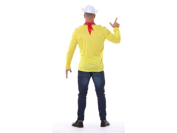 Lycklig cowboy-utklädnad