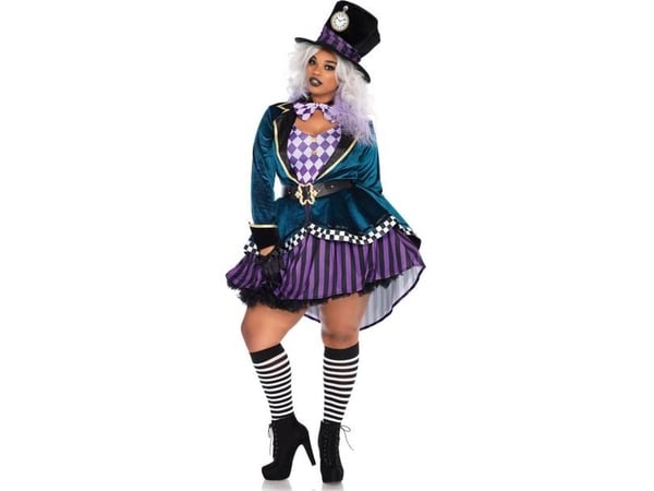 Delightful Hatter maskeradkostym Plus