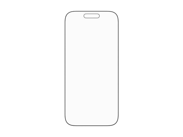 PanzerGlass - Skjermbeskyttelse for mobiltelefon - UWF stealth, EN - glass - rammefarge svart - for Apple iPhone 17 Pro