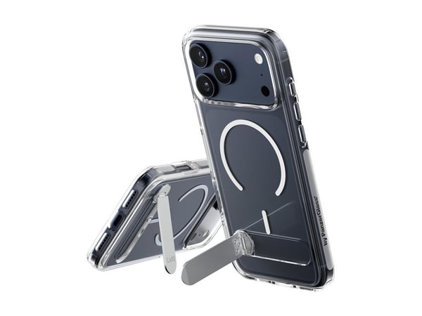PanzerGlass CARE™ by ® Kickstand Case Transparent w. MagSafe iPhone 17 Pro Max, Suojus, Apple, Apple - iPhone 17 Pro Max, Läpinäkyvä