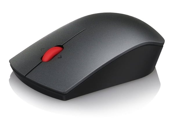 Lenovo Professional - Mus - laser - 5 knapper - trådløs - 2.4 GHz - USB trådløs mottaker - Campus