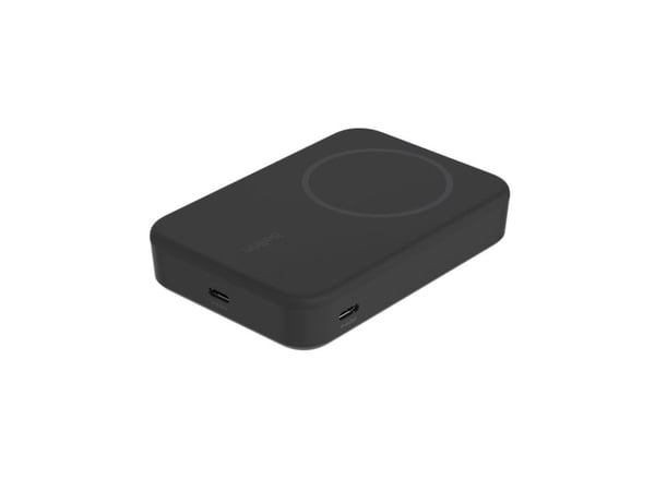 Belkin BoostCharge Pro - Trådløs nødlader - magnetisk med Qi2 - 10000 mAh - 15 watt - Fast Charge, PD - 2 utgangskontakter (magnetisk, USB-C) - på ...