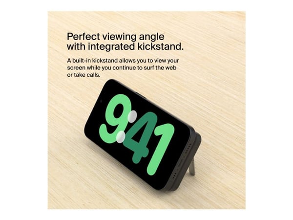 Belkin BoostCharge Pro, Quick Charge 2.0, Langaton lataus, 15 W, Musta