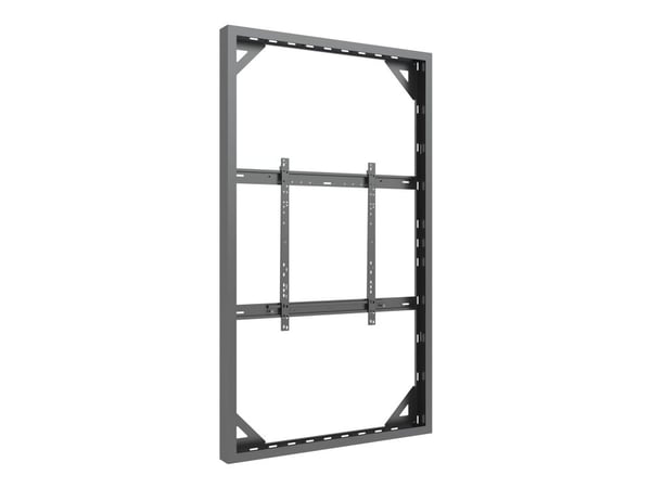 Multibrackets M Pro Series - Innhegning - for flatpanel - stor - stål - svart - skjermstørrelse: 86" - veggmonterbar
