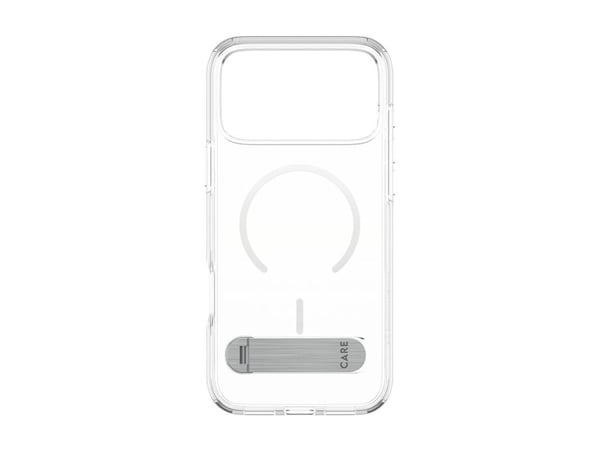 PanzerGlass CARE™ by ® Kickstand Case Transparent w. MagSafe iPhone 17 Pro Max, Suojus, Apple, Apple - iPhone 17 Pro Max, Läpinäkyvä