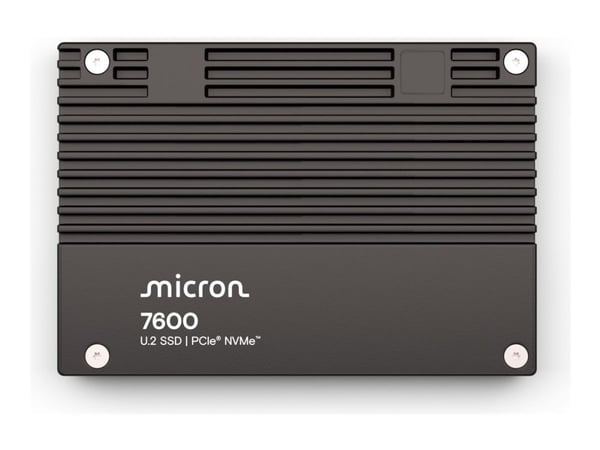 Micron 7600 PRO - SSD - Read Intensive - kryptert - 3.84 TB - intern - 2.5" - U.2 PCIe 5.0 x4 (NVMe) - FIPS 140-3 Level 2 - TCG Opal Encryption