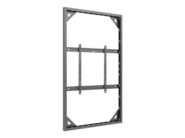 Multibrackets 2513, Terästä, musta, Maisema/Muotokuva, 2,16 m (85"), 80 kg, 200 x 200 mm