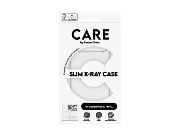 CARE by PanzerGlass X-Ray - Baksidedeksel for mobiltelefon - myk basis - gjennomsiktig - for Google Pixel 10 Pro XL