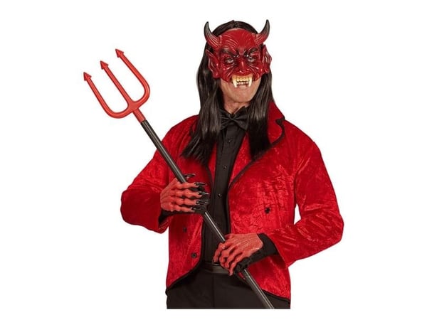 Djävul halvmask