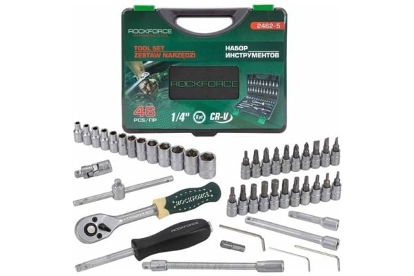 Hylsyavainsarja ROCKFORCE 46 kpl