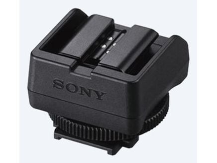Sony ADP-MAA - Hot-shoe-adapter - för a SLT-A58; a VLOGCAM ZV-E10; a1; a3000; a6000; a7; a7 II; a7 IV; a77 II; a7R; a7s; a7s II