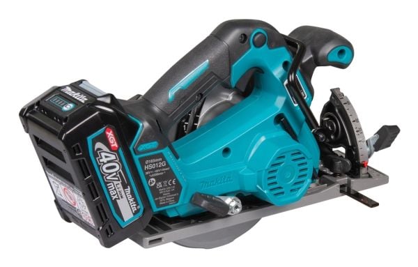 Makita HS012GD201, Metall, Tre, Sort, Blå, Sølv, Børsteløs, 16,5 cm, 5200 RPM, 5,7 cm