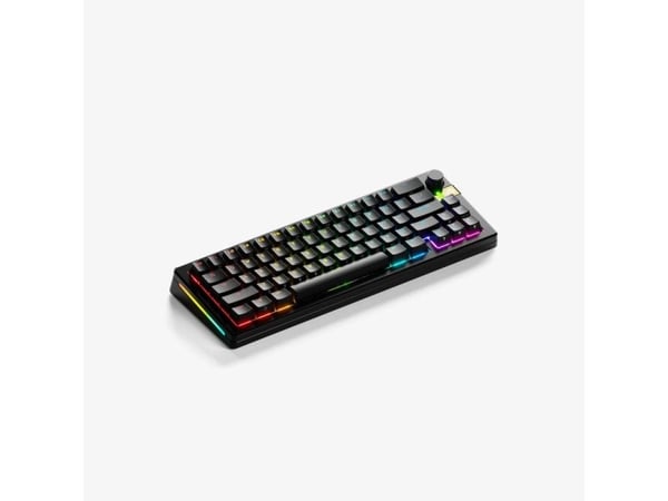 Glorious Gaming GMMK 3 PRO HE 65% Prebuilt Wireless, Trådløs, RF kabel-fri, Mekanisk nøkkelbryter, QWERTY, RGB LED, Svart