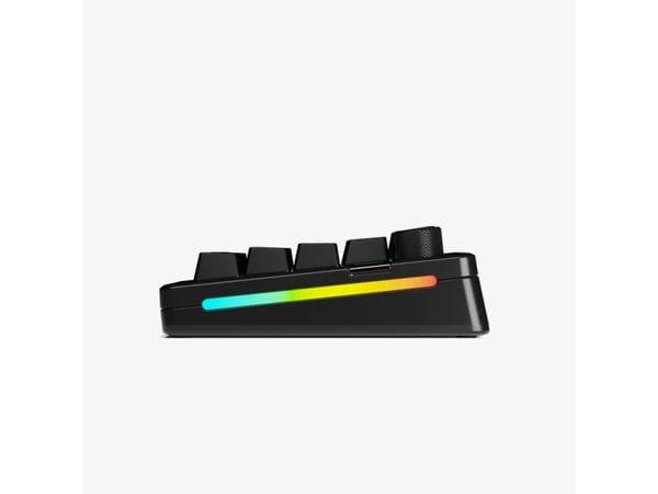 Glorious Gaming GMMK 3 PRO HE 65% Prebuilt Wireless, Trådløs, RF kabel-fri, Mekanisk nøkkelbryter, QWERTY, RGB LED, Svart