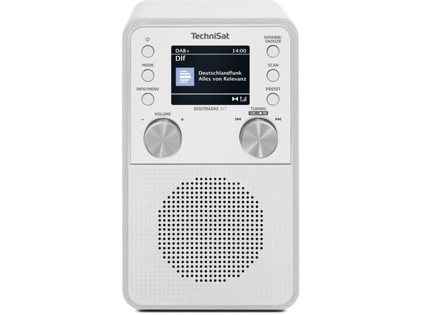 TechniSat DigitRadio 317, Bærbar, Analog og digital, DAB+, FM, 87,5 - 108 MHz, 174 - 240 MHz, PLL TechniSat DigitRadio 317, Bærbar, Analog og digital, DAB+, FM, 87,5 - 108 MHz, 174 - 240 MHz, PLL