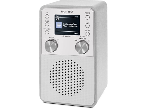 TechniSat DigitRadio 317, Bærbar, Analog og digital, DAB+, FM, 87,5 - 108 MHz, 174 - 240 MHz, PLL