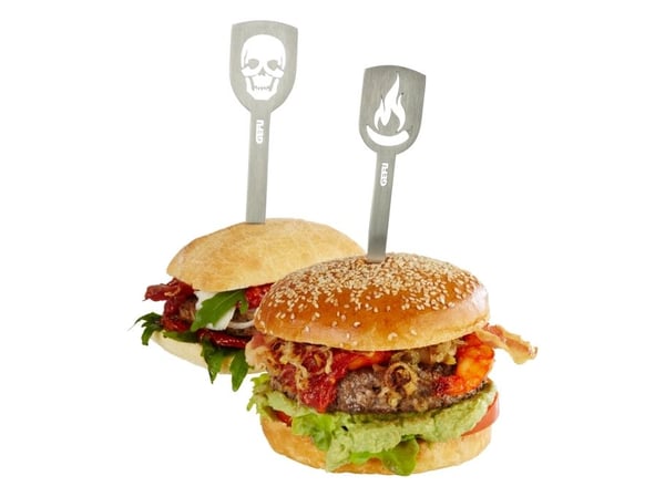 GEFU 2 skull/flame burgerspyd