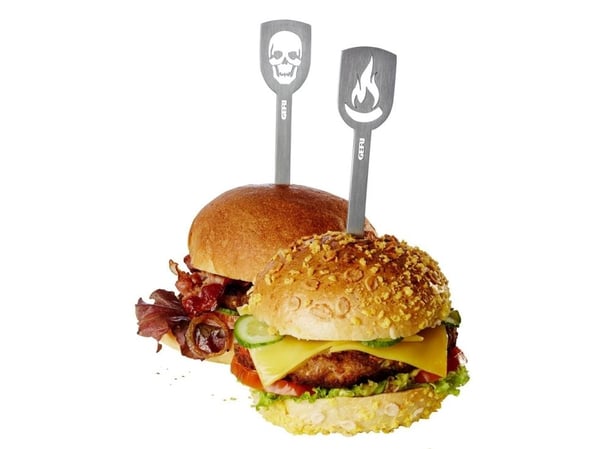 GEFU 2 skull/flame burgerspyd