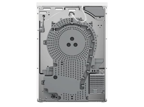 AEG Series 9000 TR9W75780, Frittstående, Frontmatet, Varme pumpe, Hvit, Rotasjon, Berøringskontroll, Riktig/Høyre