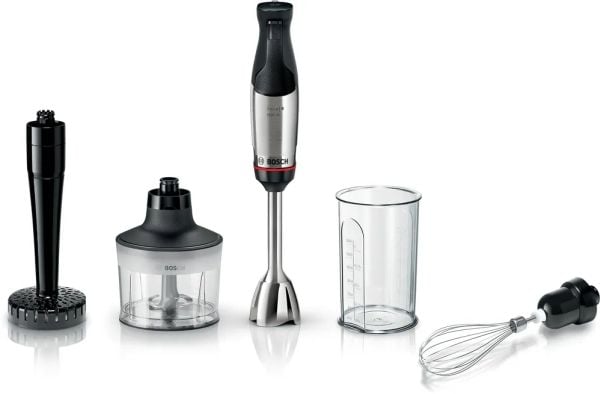 Bosch Serie 6 MSM6M633, Upotettava sekoitin, 1,4 m, 1000 W, Ruostumaton teräs