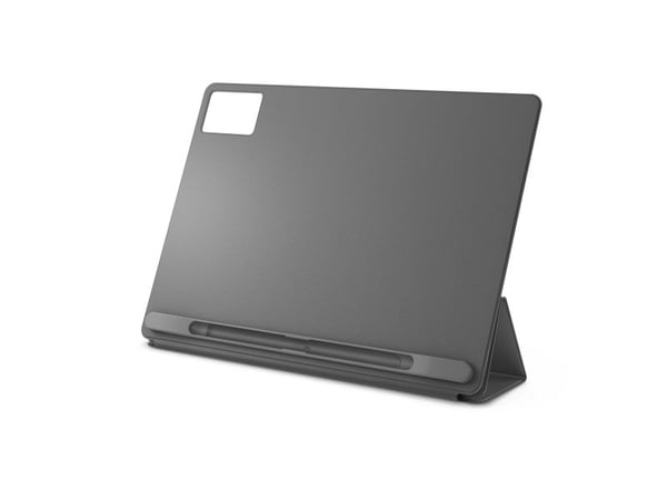 Lenovo - Flipomslag til tablet - polyuretaani (PU) - luna-grå - for Idea Tab Plus ZAG7, ZAGF; Tab K12 ZAGG, ZAGJ Tab K12 ZAGG, ZAGJ