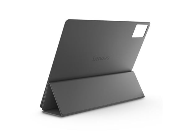 Lenovo - Flipomslag til tablet - polyuretaani (PU) - luna-grå - for Idea Tab Plus ZAG7, ZAGF; Tab K12 ZAGG, ZAGJ Tab K12 ZAGG, ZAGJ