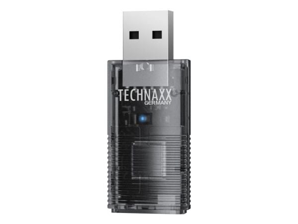 Technaxx TX-346, langallinen ja langaton, USB, WLAN, musta