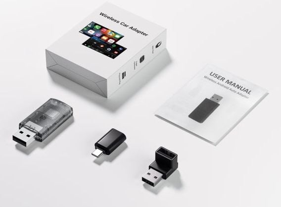 Technaxx TX-346, Kabel & Trådlös, USB, WLAN, Svart