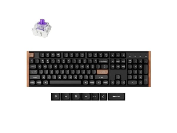 Näppäimistö Keychron K10 HE Special Edition Gateron Double-Rail Magnetic Nebula (K10H-F1)